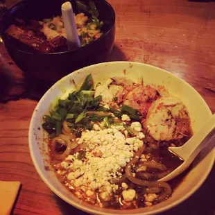 Chicken Chorizo Udon