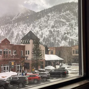 The view from my table.