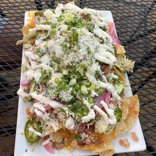 Frisco Nachos with Chicken