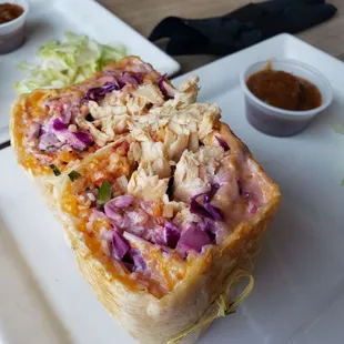 Blackened Fish Burrito