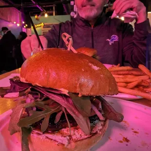 Lamb Burger