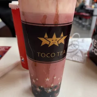 Red Velvet Milk Tea