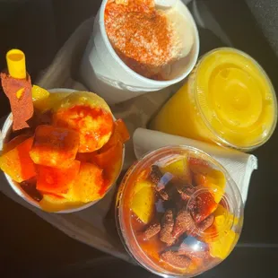 Mango and chamoy