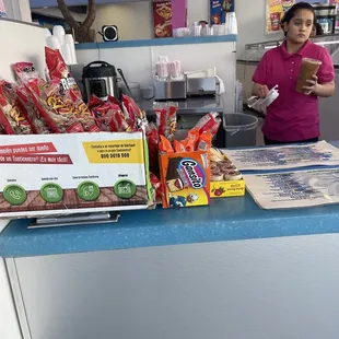 Snack counter