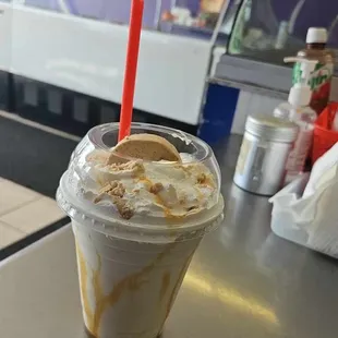 Besttttt mazapán milkshake I've ever had!!10/10 recommend.