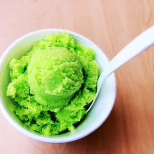 House-Made Limon Sorbet.