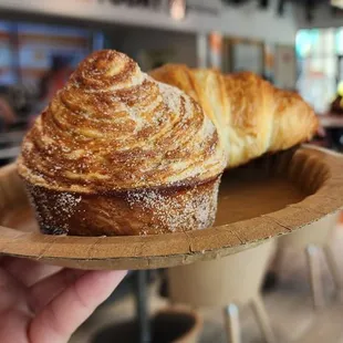 Kruffin and Croissant