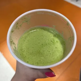 Mango kale smoothie