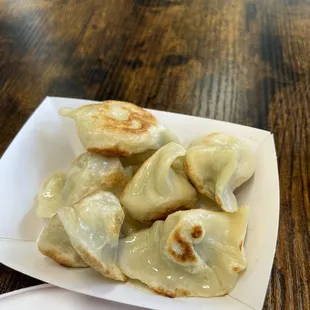 Shrimp eggs chives , soooo good!!!