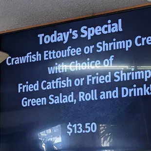 Daily Special