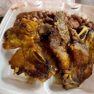 Grilled Pork Chops Combo