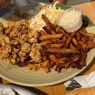 Fried Calamari &amp; Chips