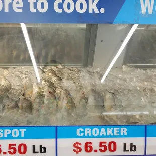 the price of seafood