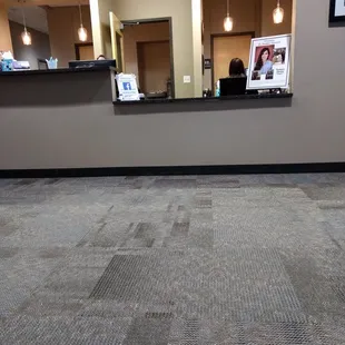 Front area early morning