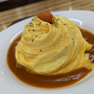 Chicken omurice