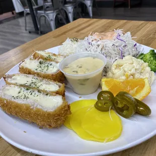 Jalapeño cheese cutlet