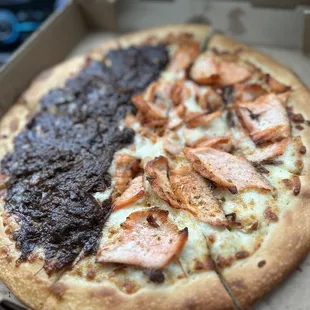 Half oxtails half saly