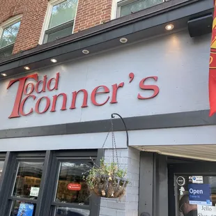 the front of a restaurant