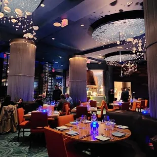 the interior of a restaurant