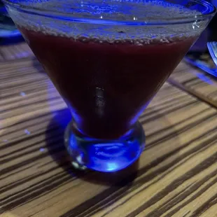 Zooberry cocktail