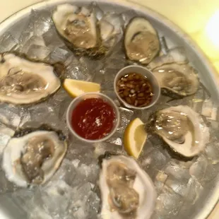 Half dozen of oysters