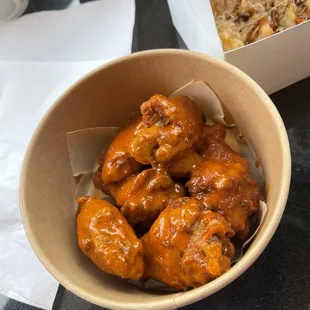 Creamy buffalo wings