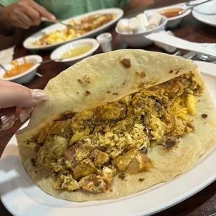 Breakfast taco