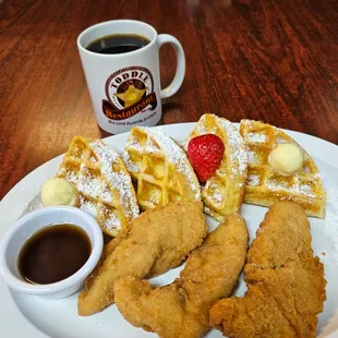 Chicken &amp; Waffles