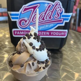 Delicious Chocolate, lil cream cheese &amp; chocolate chips