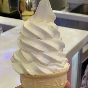 Vanilla cone