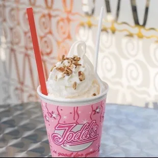 Frozen cappuccino