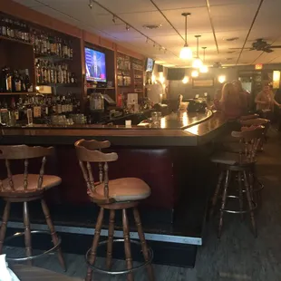 Cozy bar.
