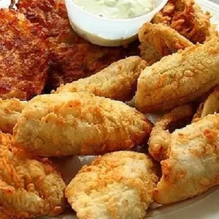 food, fish and chips