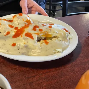 #9 2 Biscuits, 2 Eggs, and Home Fries