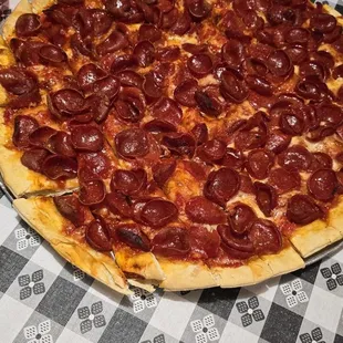 pizza, food