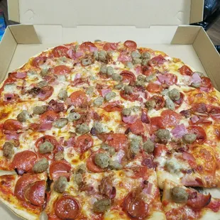 Meat Lovers Pizza!