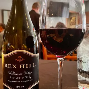 They have a very respectable wine list here!