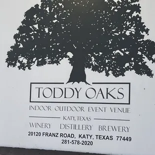 Business sign