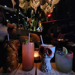 halloween season with a few seasonal drinks.