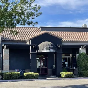 Front of the building