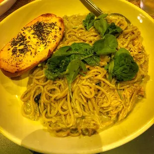 Chicken Cilantro Spaghetti