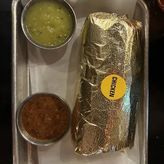 CHICKEN MISSION BURRITO
