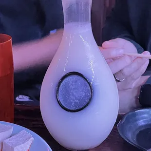 Housemade yogurt soju