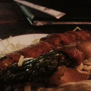 Bacon Wrapped Asparagus Skewer