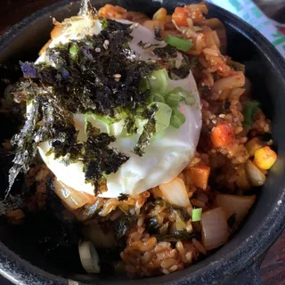 Pan Fried Kimchi Rice