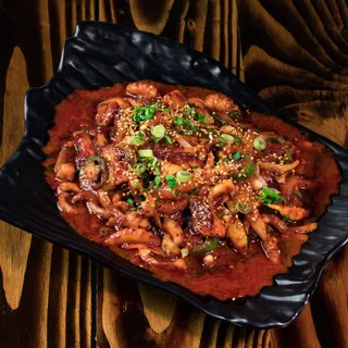 Stir Fried Squid with Vegetables