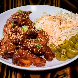 Fried Hot Chicken Wings