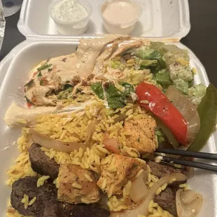 Combo Kebab Plate