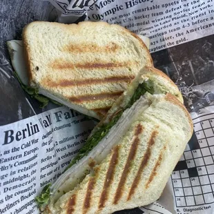 Turkey Pesto Panini