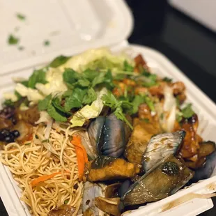 Combo w/ 2 entrees $9ish